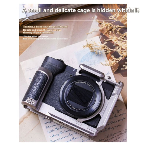 Quick Release Camera Cage for  V1 Ergonomic Handle Durable Quick-Release Plate Professional Filmmaking Gear A
