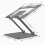 Computer Bracket Notebook Bracket Foldable Metal Heightened Heat Dissipation Bracket Conforms to Ergonomics (Space Gray) 8