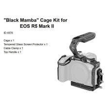 Black Mamba Cage Kit Expansion Frame Cage for R5 Mark II in ,for Accessories