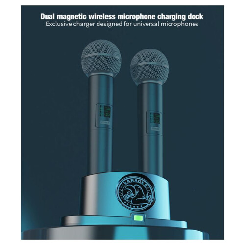 Wireless Microphone Universal Microphone Type-C Magnetic Connection Universal  Charging Stand USB 5V Power Supply 1