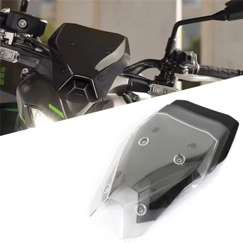 Motorcycle Windshield Windscreens for  Z900 Z 900 SE 2025 Wind Deflectors Shield Screen Protector Black 1