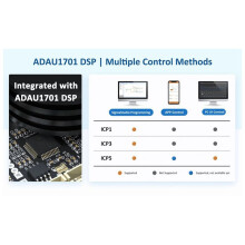 2x50 Watt Class D Audio Amplifier Board W 5.0 QCC3034 & ADAU1701 DSP - JAB3+ for Home Speaker DIY