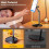 Mobile Phone Holder Mount 360 Rotatable Live Broadcast Bracket Height Adjustable Desktop Smartphone Stand Holder White 6