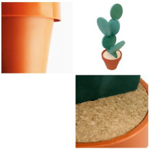 Cactus Onderzetters Warmte-Isolatie DIY Thuis Servies Koffiekopjeshouder Onderzetters Elegante Cactus Plant Vorm