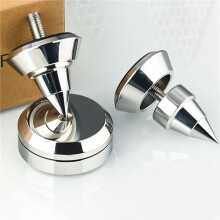 HIFI Audio Speaker Amplifier Shock Absorbing Foot Cone Feet Base Nail Isolation Spikes Stand Pad,4PCS M6 Foot Nail