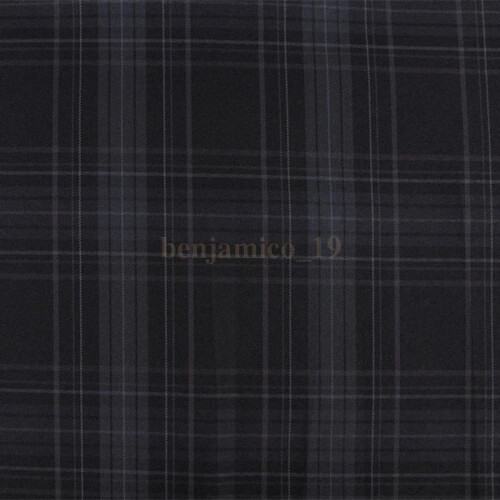 (27) Yarn-Dyed Check Pattern Fabric 100% Polyester 200x150cm Craft Fabric