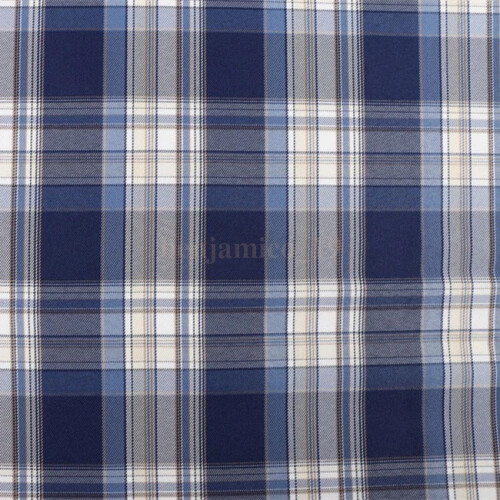 (19) Yarn-Dyed Check Pattern Fabric 100% Polyester 200x150cm Craft Fabric