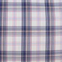 (59) Yarn-Dyed Check Pattern Fabric 100% Polyester 200x150cm Craft Fabric