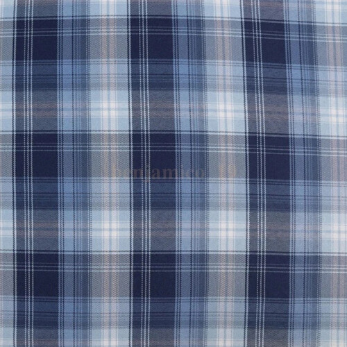 (70) Yarn-Dyed Check Pattern Fabric 100% Polyester 200x150cm Craft Fabric