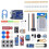 For  R3 Development Board 400 Hole Kit  Breadboard Sensor Obstacle Avoidance Module LED Lights Loose Parts,B 3