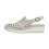 Rieker Sandales Compensé Cuir Rieker Massa - Beige 1