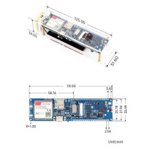 ESP32-S3 SIM7670G 4G Development Board Supports 4G LTE Cat-1 WiFi GNSS Positioning Development Board