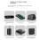 2 Set New 2.4G XLR Adapter System Wireless Microphone Transmitter Receiver for Dynamic Microphone Guitar Audio Mixer 5