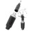 2X New XLR Adapter System Wireless Microphone Transmitter Receiver for Dynamic Microphone Guitar Audio Mixer PA System 6