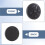 2X Desktop USB Conference Microphone Speaker 360 Omnidirectional PC Computer Condenser Mic Mute Function for Laptop 8