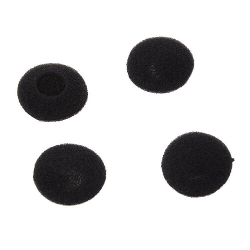 Fasdga 2000 Pcs Black Sponge Earbud Headphone Cap Ear Pads Cover Replacement