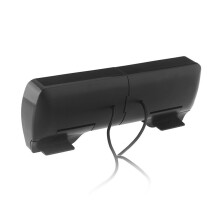 1 Set 12V Desktop Computer Host Quiet Fan & 1 Pcs Clip Portable USB Stereo Speaker Soundbar