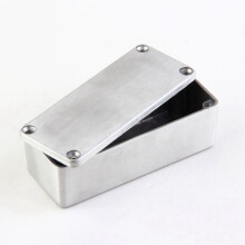 2 Set Guitar Effects Pedal Aluminum Stomp Box Enclosure for DIY Guitar Pedal Kit, 1590A & 1590B