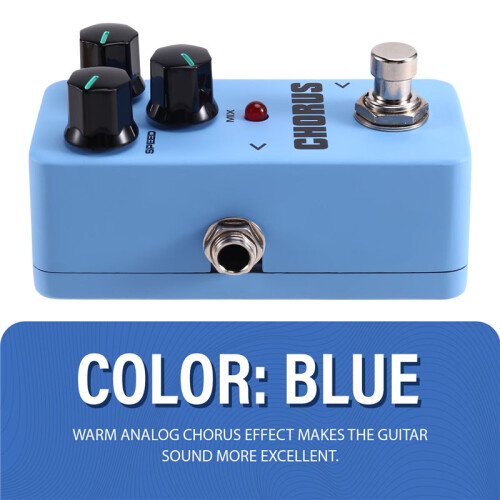 CHORUS Electric Guitar Effect Pedal FCH-2 Portable True Bypass Guitar Effector 3 Control Knobs  Guitarra Effector 2
