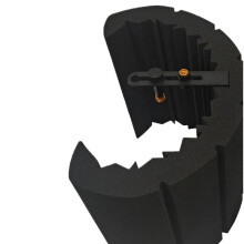 F5 Opnamemicrofoon Windkap, Geluidsisolerend Scherm, Geluidsabsorberende Hoes, Geluidsisolerende Hoes van Hoog Dichtheids Schuim