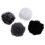 8PCS Universal Lavalier Microphone Furry Windscreen Fur Windshield Wind Muff for    Lapel Lavalier Mic 5Mm 5