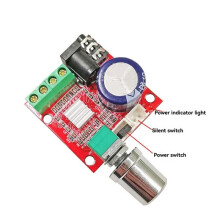 PAM8610 12V Hi-Fi Audio Stereo Amplifier Board 2X10W Dual Channel D Class for DIY Audio Projects