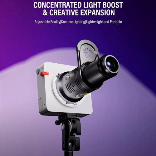 Flash Spotlight Focusing Projection Photography Spotlight Kit with 20PCS  Insert for  ML100Bi 1