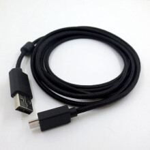 2M USB Cable Audio Cable for G633 Headset with Acrylic Headphone Bracket Wall Mounted Headset Holder Desk