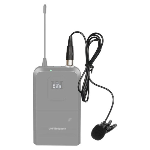 Professional Lavalier Lapel Microphone for Amost Wireless Bodypack Transmitter  3 Pin XLR 2