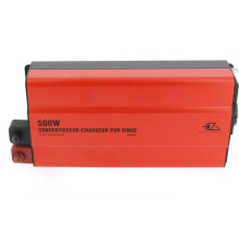 "Wechselrichter-Ladegerät - EZA - Reine Sinuswelle 500 W - Reine Sinuswelle - Ladegerät 10 A - Kompatibel mit AGM/Gel/Lithium-Batterien"