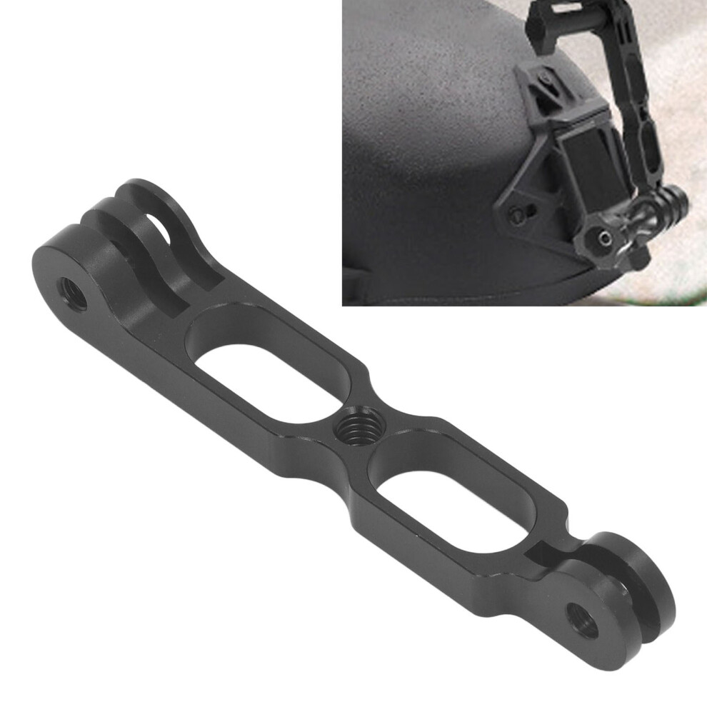 Aluminum Alloy Helmet Extension Arm 100Mm For Action Cameras Black 4651386004463