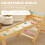 AIYAPLAY 8-in-1 Toddler Climbing Frame, Play Triangle Set, Multicolour 6