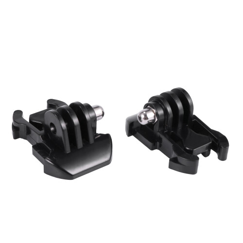 10Pcs Quick Release Buckle Clip Basic Base Mount for  HERO (2018) 6 5 4 3+ 3 2 1 Black Silver 1