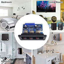 2X 2X25W+50W 2.1 Channel 5.0 Subwoofer Class D Audio Amplifier Board Kit with Female+USB Cable