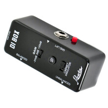 2X Rowin DI BOX LEF-331 Micro-DI with Cab Sim and Gain Guitar Effect Pedal True Bypass
