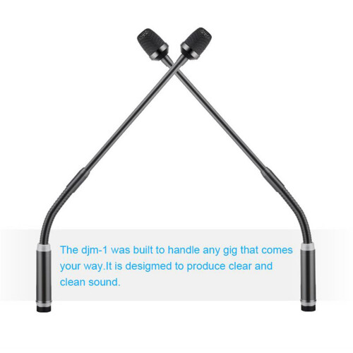2X Professional Dynamic DJ Microphone for Mixer Dedicated Disc Shouting Microfone KTV Bar Gooseneck DJ Mic 2