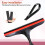 2PCS Auto Window Tint Squeegee, Flexible Car Wiper 1