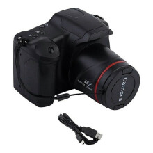 CáMara PortáTil de Viaje Vlog FotografíA 16X  Digital 1080P HD SLR CáMara CáMaras FotográFicas AntivibracióN para TransmisióN en Vivo
