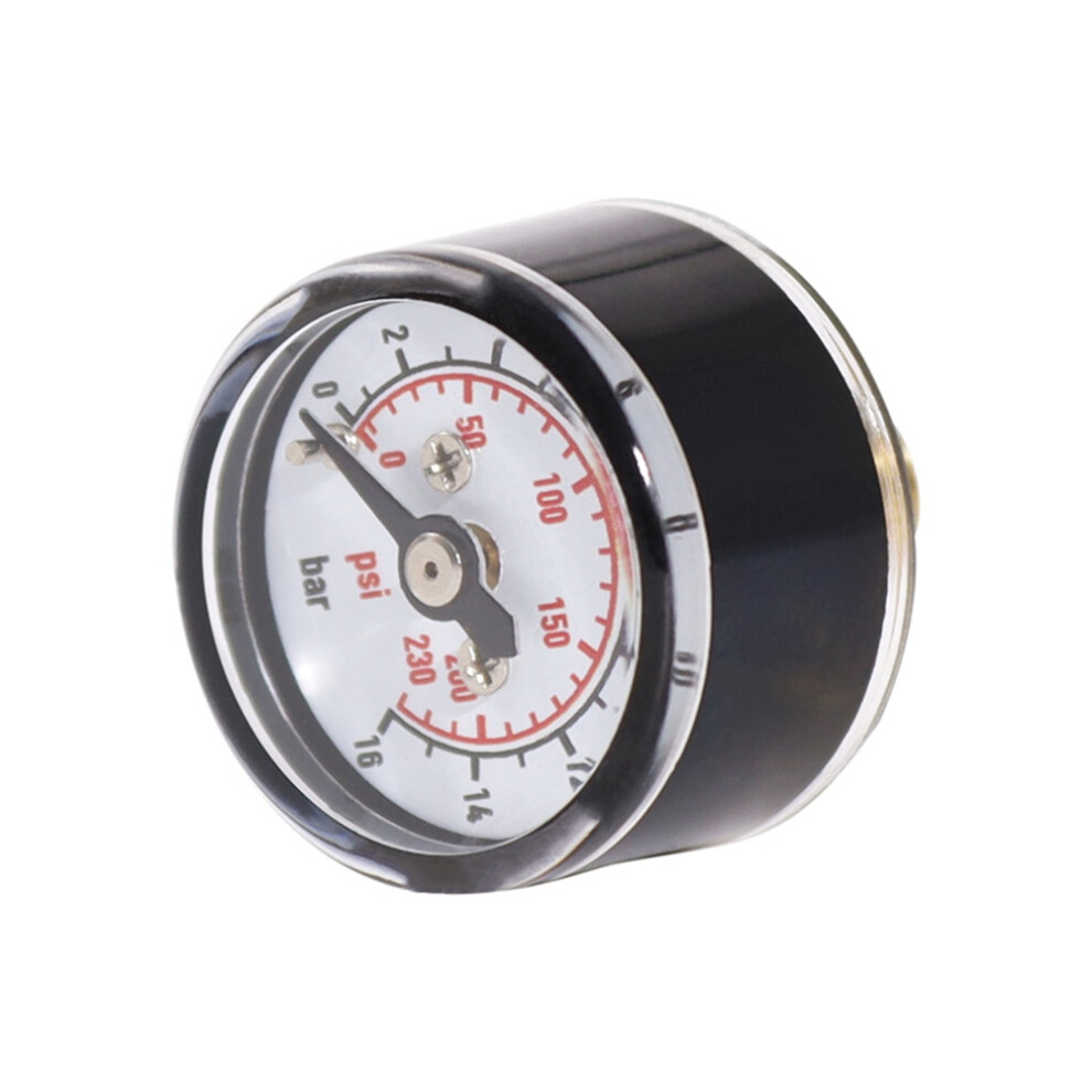 Scuba Diving Pcp Air Micro-Pressure Gauge Manometer Manometer 16Bar,1/8 Npt Thread 4714053019235