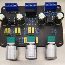 3X Dual NE5532 Tone Stereo Preamplifier Board Audio HiFi Amprifier Equalizer Preamp Treble Bass Tone Control Pre