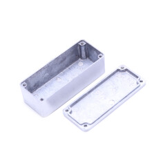 5 Pcs Aluminum Stomp Box Effects 1590A Style Pedal Enclosure for Guitar