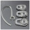 3 Ensemble Earbud Crochet de Gel pour  925 975 3