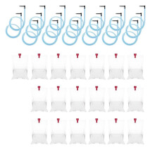 20 Sets Maple Syrup Tapping Kit Include 20 Maple Tree Taps Spiles 20 Pcs 35In Maple Syrup Tubes 20 Pcs 8L Sap-Clear Bags