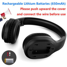 5X Portable FM Radio Headphones Wireless Headset FM Radio Walkman for Jogging, Mowing, Cycling, FM Receiver