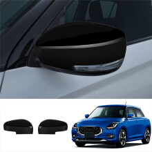 Car Rearview Mirror Cover Trim Sticker Side View Mirror Cover Interior Accessories for Swift 2024,A