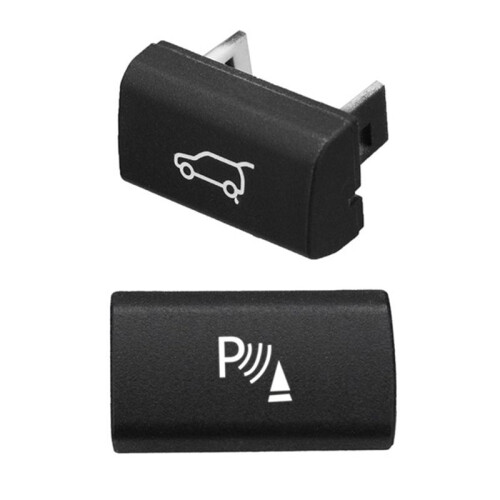 2 PCS Car Trunk Tailgate Control Button + Electric Eye  Button Luggage Button  P Button for  E70 E71 X5 X6