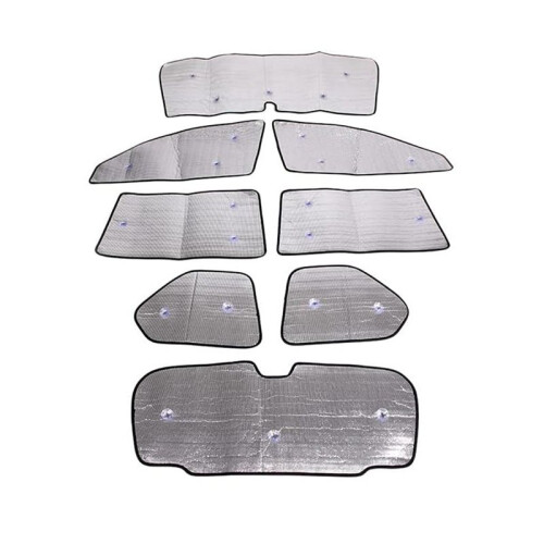 For  Land  Prado Car Window Windshield Sunshade Front UV Protect Reflector Sun Visor Accessories ,8PCS