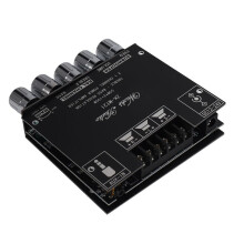 4X ZK-MT21 2.1 Channel 5.0 Subwoofer Amplifier Board 50WX2+100W Power Audio Stereo Amplifier Board Bass AMP