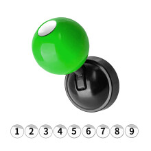 (Green) Universal Car Push Start Button Cover for SUV Van
