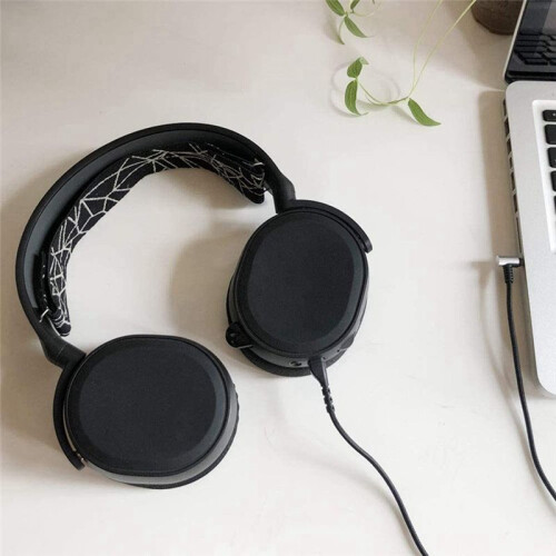 2X Audio Cable Flexible Stereo Gaming Headset Cord Replacement for  Arctis 3/5/7 Pro Gaming Headset 1